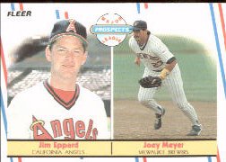 1988 Fleer Baseball Cards       645     Joey Meyer/Jim Eppard RC